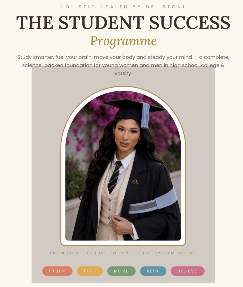 The Student Success Programme by Dr. Stoni