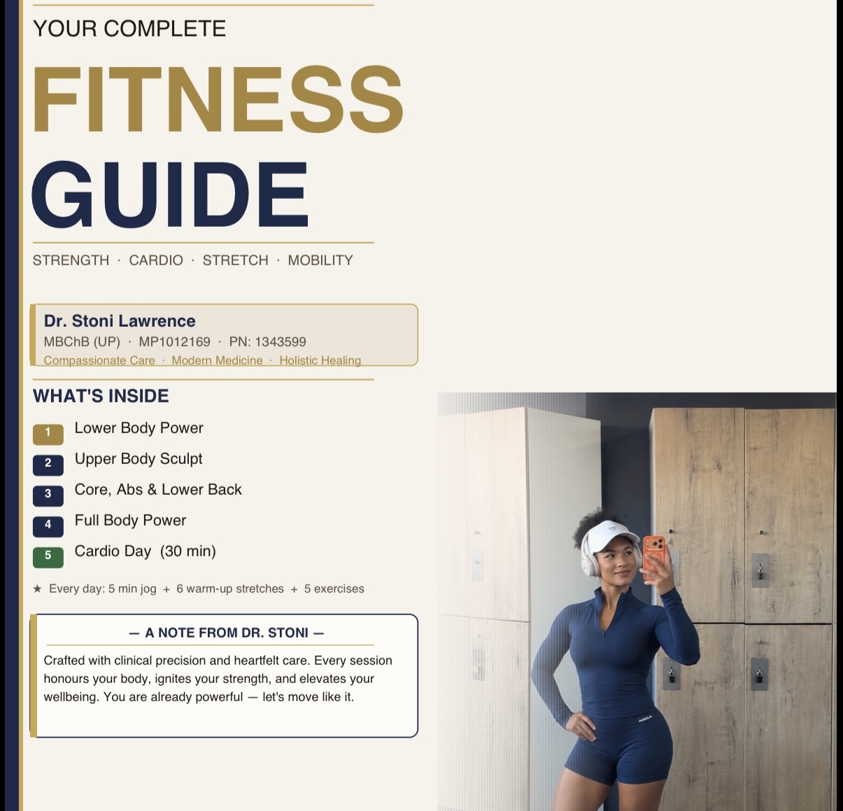 Complete fitness guide by Dr. Stoni